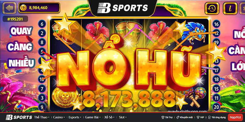 Mẹo hay mang chiến thắng lớn về khi chơi nổ hũ club choáng