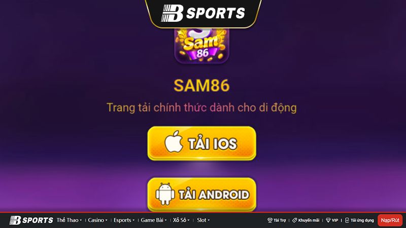 Giới thiệu chung về cổng game Sam 86 Giới thiệu chung về cổng game Sam 86