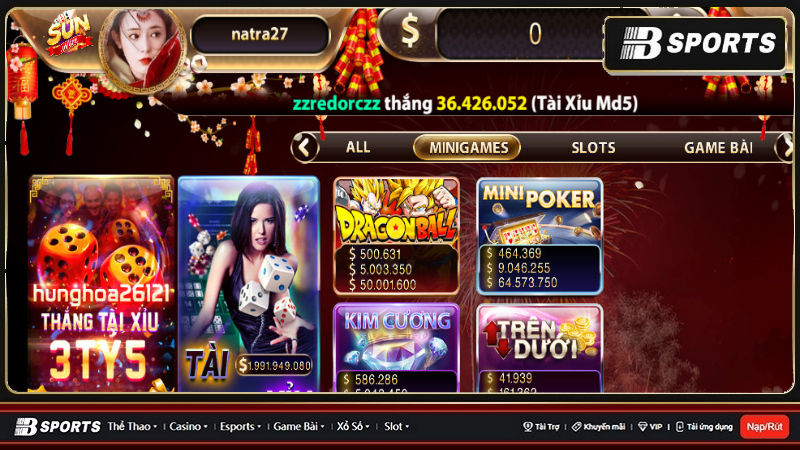 Sunwin tài xỉu hiện đang rất hot trong giới cá cược online