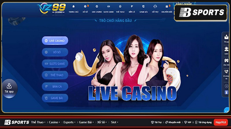 Nhà cái VZ99 còn sở hữu những đặc điểm nổi bật