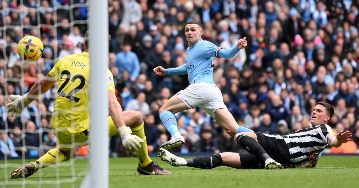 Man City đã có chiến thắng 2 - 0 trước Newcastle