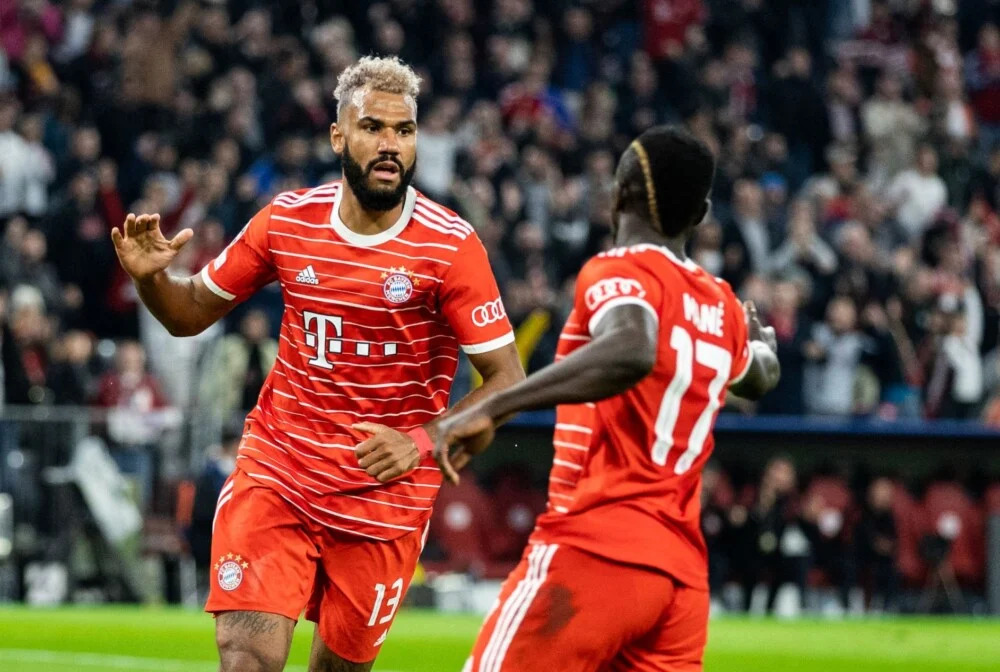 Choupo-Moting và Mane đều đang gặt hái được tành công ở Bayern