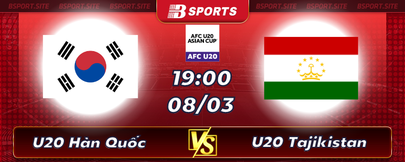 Soi kèo tỷ số U20 Hàn Quốc vs U20 Tajikistan vào lúc 19h00 ngày 08/03/2023 Soi kèo tỷ số U20 Hàn Quốc vs U20 Tajikistan vào lúc 19h00 ngày 08/03/2023