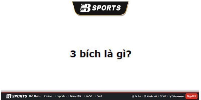 3 bích 3 bích