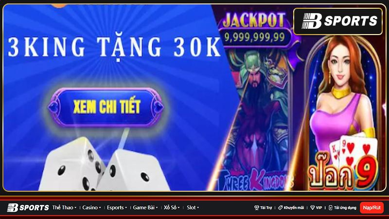 Các chương trình khuyến mãi siêu hấp dẫn tại 3king