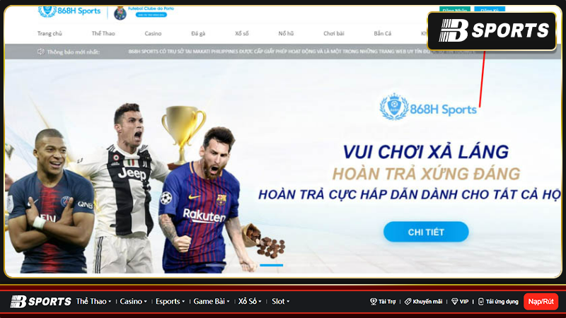Giao diện cá cược bắt mắt và khoa học