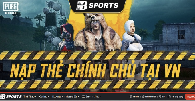 Nạp PUBG Mobile bằng nhiều cách thanh toán Nạp PUBG Mobile bằng nhiều cách thanh toán