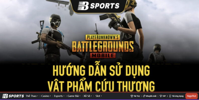 Tổng quan về vật phẩm cứu thương Tổng quan về vật phẩm cứu thương