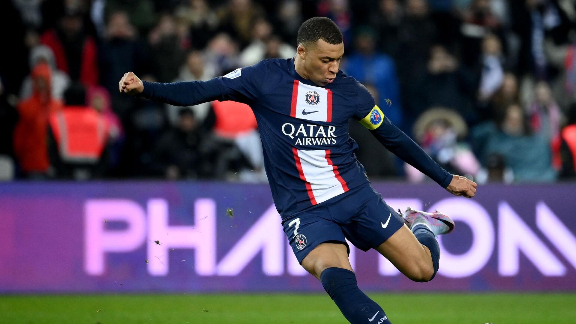 Kylian Mbappe đã ghi bàn thắng thứ 201 cho PSG tại vòng 26 Ligue 1