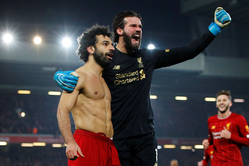 Mohamed Salah đã lập cú đúp trong chiến thắng 7 - 0 của Liverpool trước man Utd