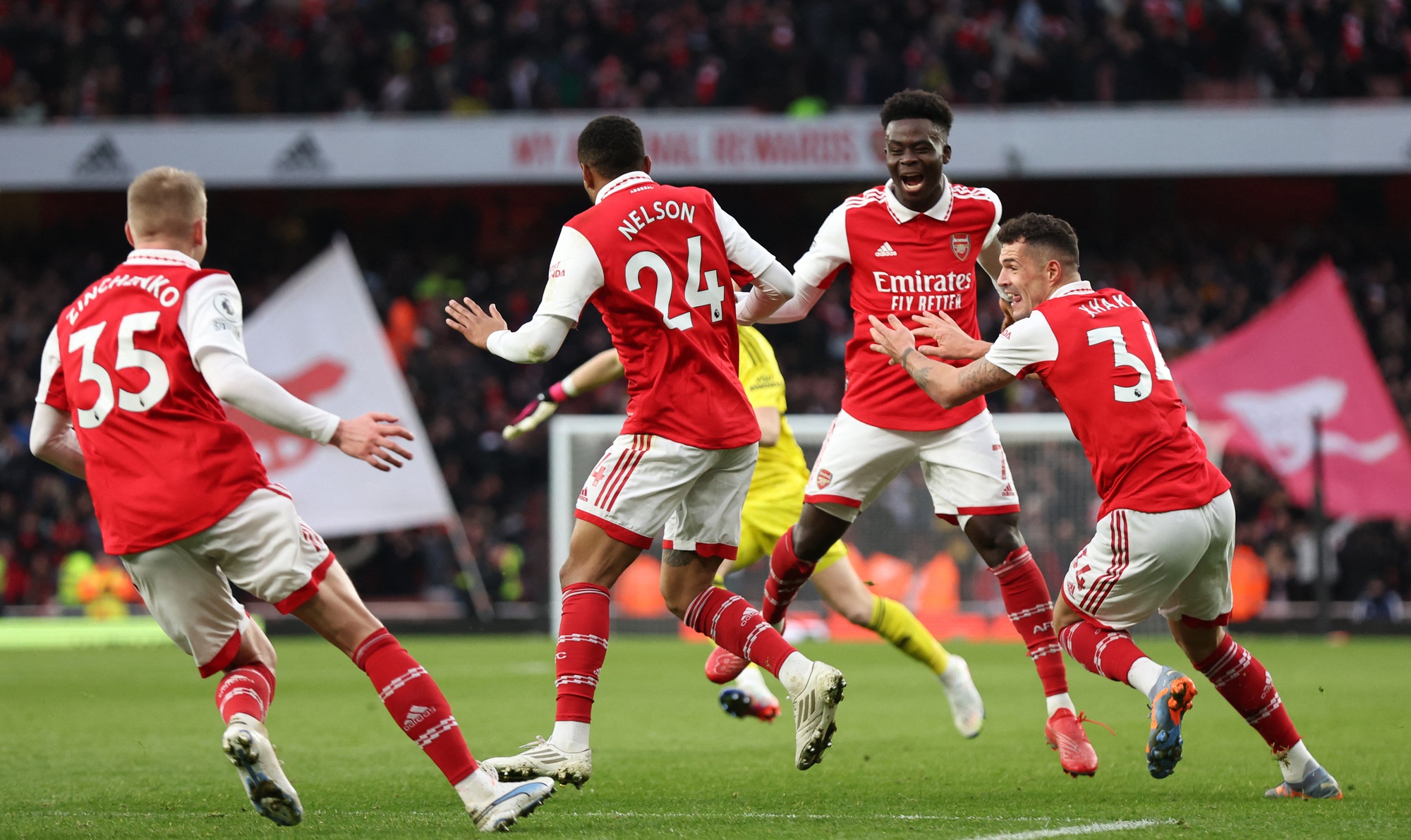 The Gunners đang sở hữu đội hình trẻ nhất ở Premier League nhưng dày dặn kinh nghiệm thi đấu và thành tích xuất sắc