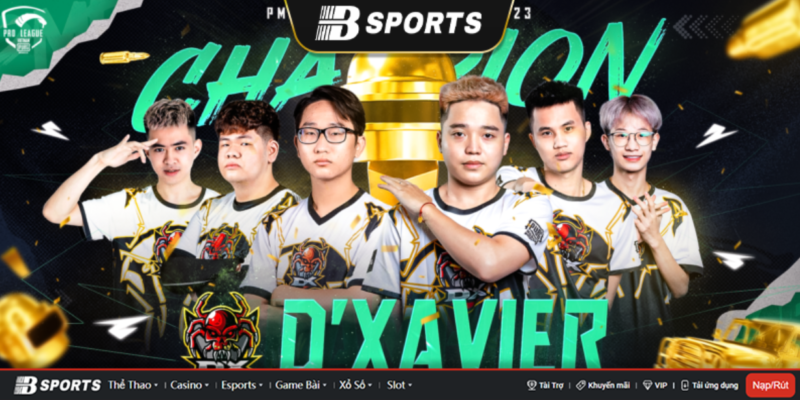 D’Xavier nhà vô địch của PMPL D’Xavier nhà vô địch của PMPL