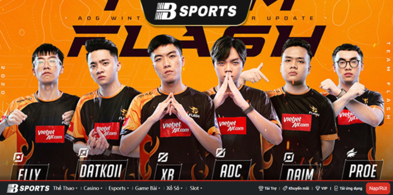Team Flash là đội tuyển Liên Quân xuất sắc nhất Team Flash là đội tuyển Liên Quân xuất sắc nhất