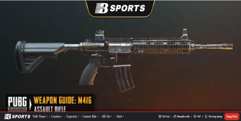 M416 sẽ có 3 loại băng đạn phụ kiện PUBG M416 sẽ có 3 loại băng đạn phụ kiện PUBG