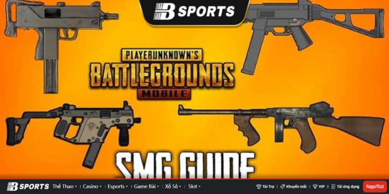 Tìm hiểu ngay top những khẩu súng tiểu liên Pubg mạnh nhất Tìm hiểu ngay top những khẩu súng tiểu liên Pubg mạnh nhất