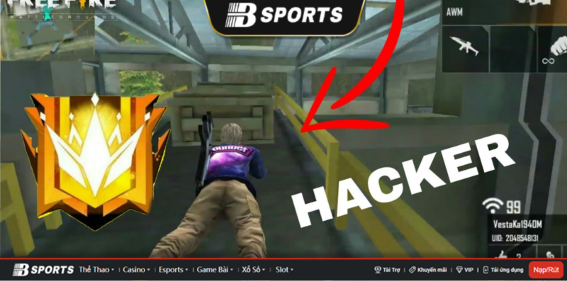 Hack Free Fire sẽ đem lại những trải nghiệm xấu cho người chơi khác Hack Free Fire sẽ đem lại những trải nghiệm xấu cho người chơi khác