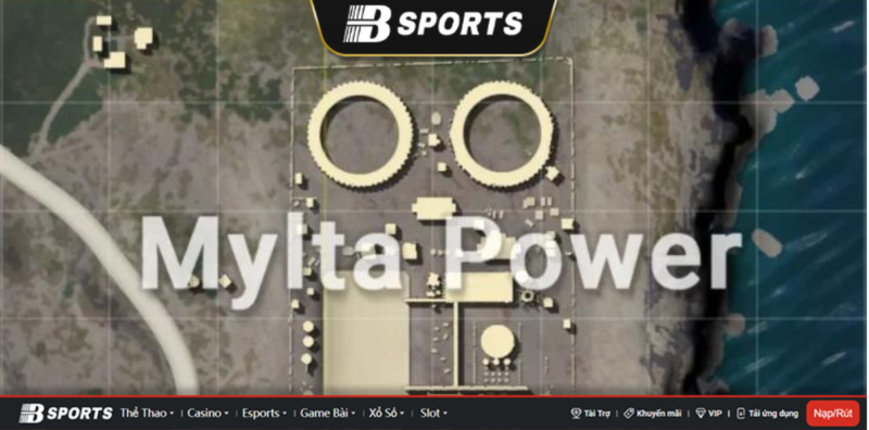 Khu vực Mylta Power của map Erangel Khu vực Mylta Power của map Erangel