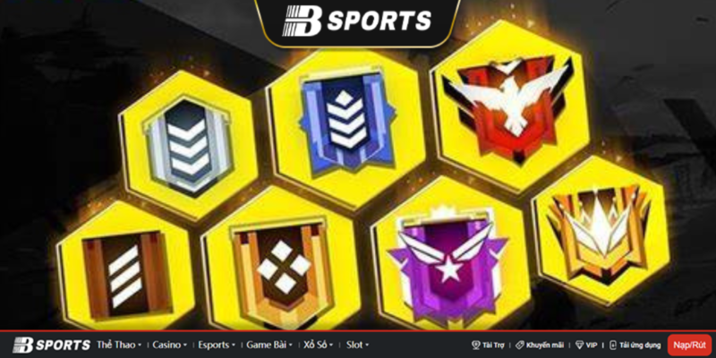 Các bật Logo Rank Free Fire Các bật Logo Rank Free Fire