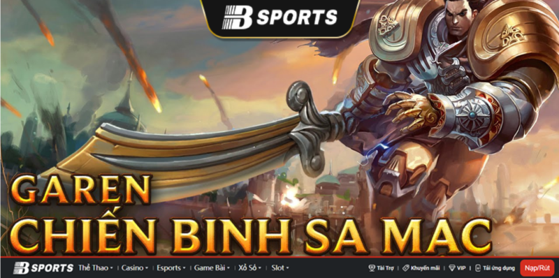 Là một người chơi Garen bạn chắc chắn nên sở hữu cho minh Skin này Là một người chơi Garen bạn chắc chắn nên sở hữu cho minh Skin này