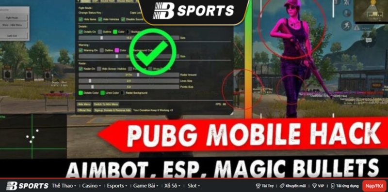 Một vài lưu ý khi gặp hack PUBG Mobile Một vài lưu ý khi gặp hack PUBG Mobile