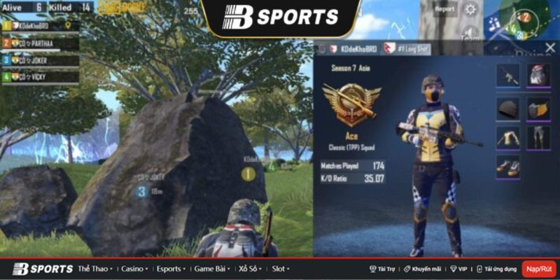 Sinh tồn để tăng K/D trong PUBG Mobile Sinh tồn để tăng K/D trong PUBG Mobile