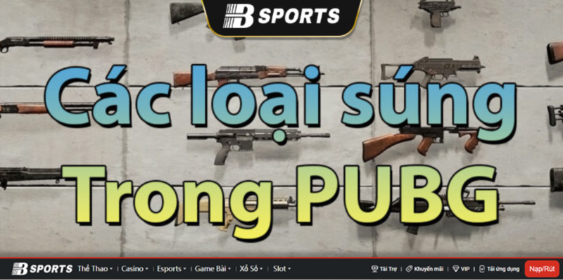 Các loại súng dùng để bắn cận chiến Pubg tốt Các loại súng dùng để bắn cận chiến Pubg tốt