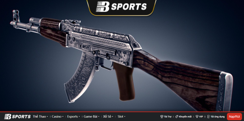 AK-47 một trong những khẩu súng trường được sử dụng rộng rãi
