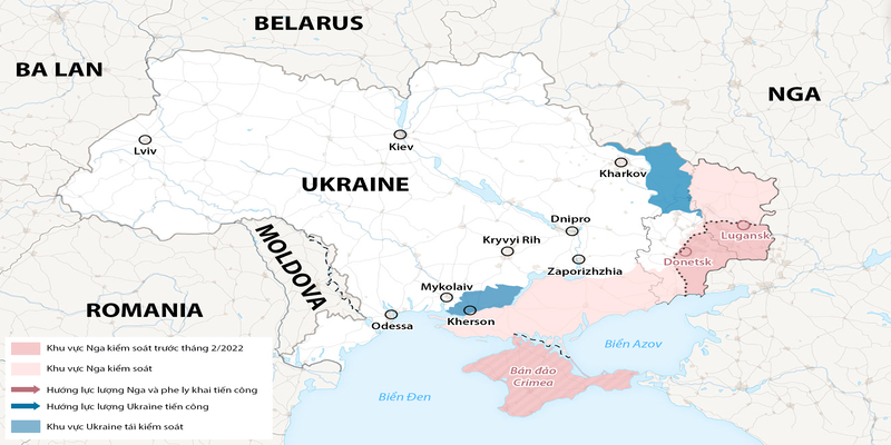 Ukraine thay đổi chiến lược, quyết giành lại bán đảo Crimea Ukraine thay đổi chiến lược, quyết giành lại bán đảo Crimea