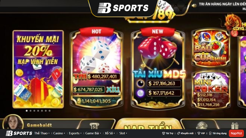 Kho tàng game bài ấn tượng Kho tàng game bài ấn tượng