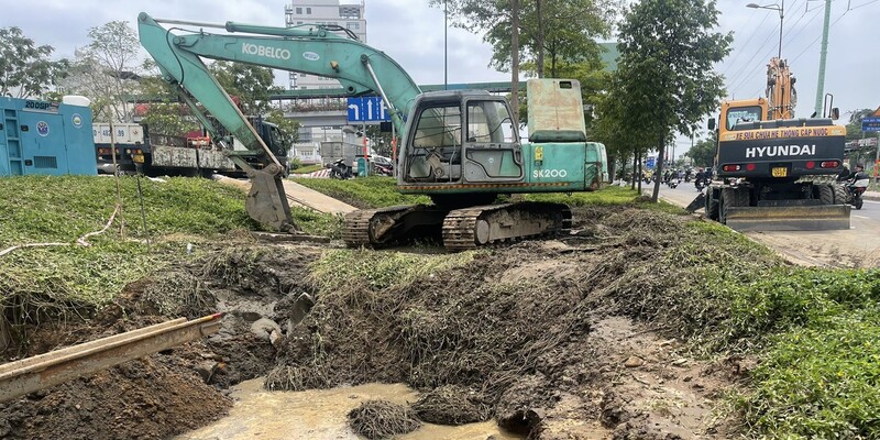 Thông tin về sự cố bể ống cấp nước vào 18h45 ngày 24/3 Thông tin về sự cố bể ống cấp nước vào 18h45 ngày 24/3