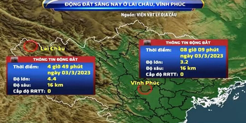 Động đất ở Lai Châu khiến một trường mầm non bị nứt Động đất ở Lai Châu khiến một trường mầm non bị nứt