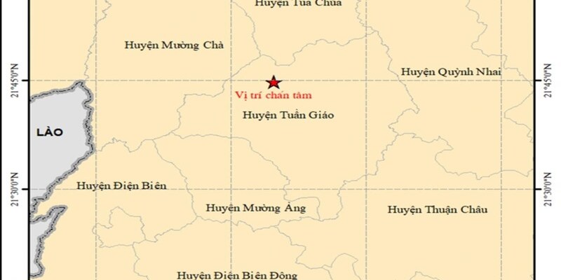 Sáng sớm ngày 3/3, một trận động đất có độ lớn 4,4 Sáng sớm ngày 3/3, một trận động đất có độ lớn 4,4