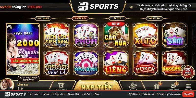 Game đánh bài đổi thưởng rút tiền mặt Game đánh bài đổi thưởng rút tiền mặt