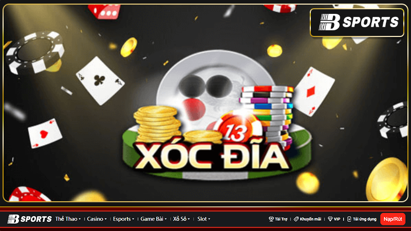 Thao tác đơn giản để tham gia xóc đĩa