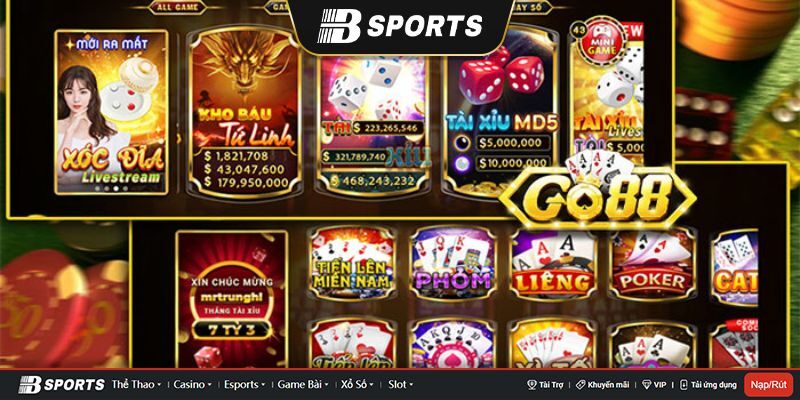 Hệ thống game Go 88 có gì hot? Hệ thống game Go 88 có gì hot?