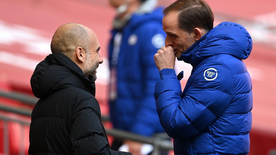 Giữa Pep Guardiola và Thomas Tuchel tồn tại một mối duyên nợ chưa có hồi kết