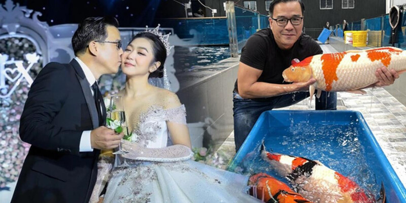 Hà Thanh Xuân hé lộ cuộc sống giàu sang bên Vua Cá Koi Hà Thanh Xuân hé lộ cuộc sống giàu sang bên Vua Cá Koi