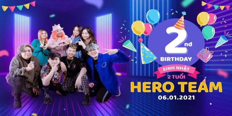 Hero Team: Nhóm Youtuber, Streamer nổi tiếng hàng đầu Hero Team: Nhóm Youtuber, Streamer nổi tiếng hàng đầu