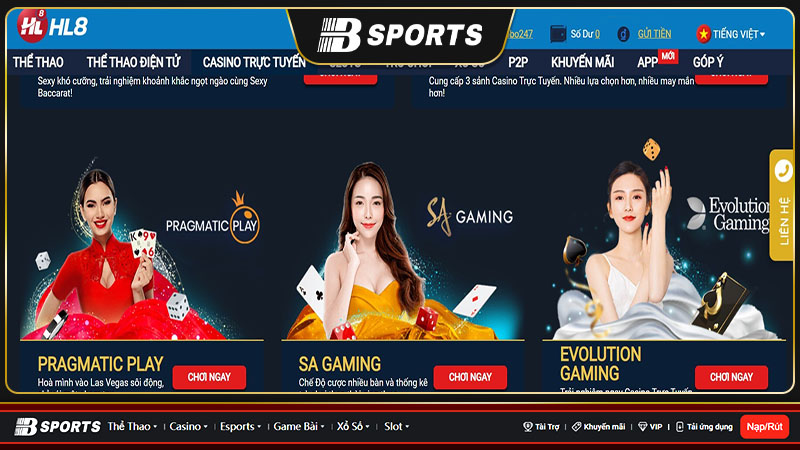 Ứng dụng HL8 mang đến cho người chơi nhiều sự thuận tiện