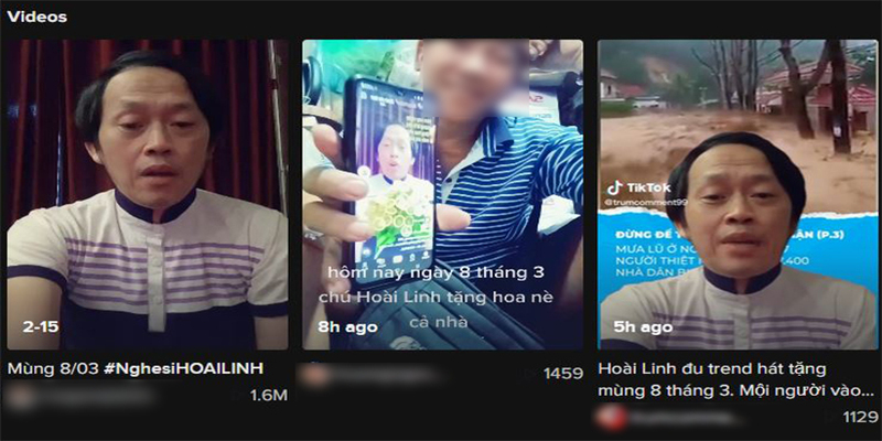 Xuất hiện clip Hoài Linh trở lại mạng xã hội, hát mừng 8/3 sau ồn ào Xuất hiện clip Hoài Linh trở lại mạng xã hội, hát mừng 8/3 sau ồn ào