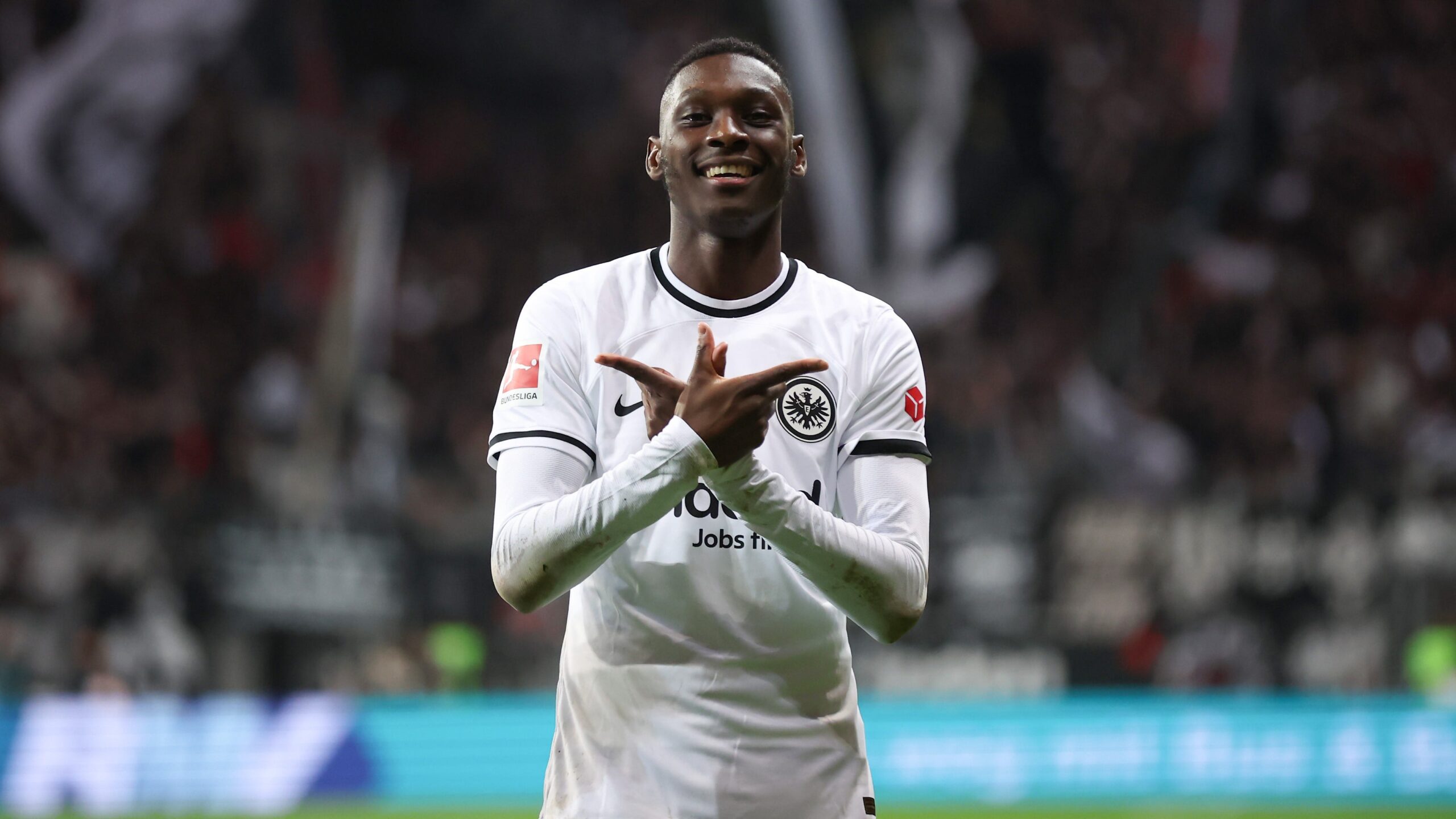 Kolo Muani đang thi đấu cho Eintracht Frankfurt