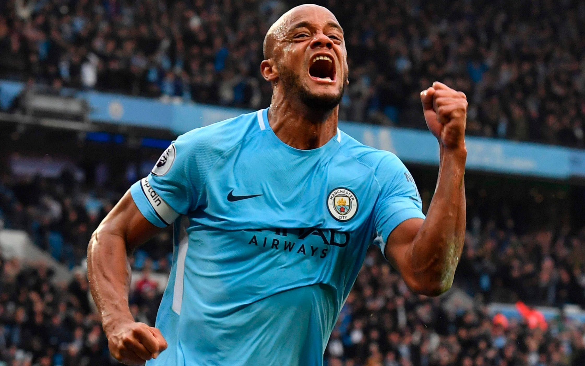 Thời gian thi đấu cho Man City, Vincent Kompany là yếu tố để giúp CLB này thống trị Premier League trong nhiều năm