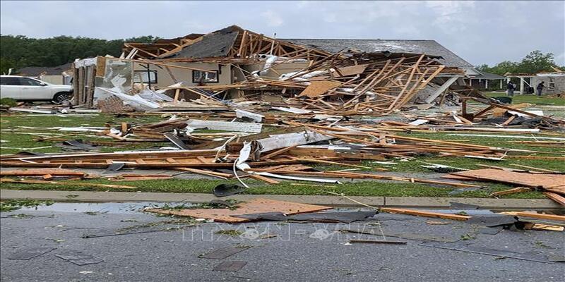 Thông tin ban đầu vụ lốc xoáy bang Mississippi khiến 14 người thiệt mạng Thông tin ban đầu vụ lốc xoáy bang Mississippi khiến 14 người thiệt mạng