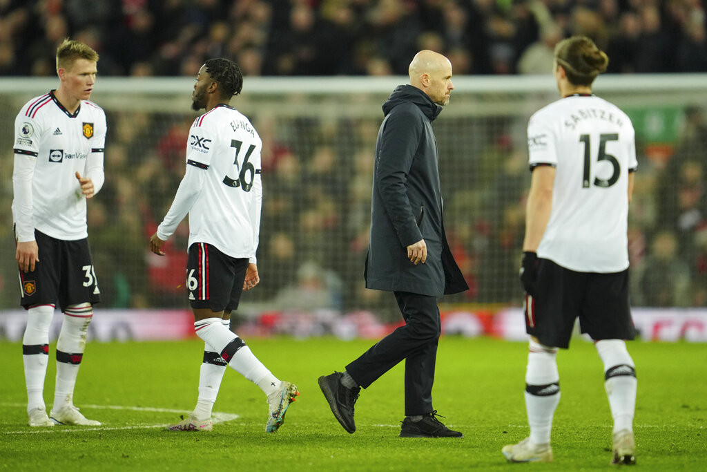 Thua 7 - 0 là trận thua đậm nhất trong lịch sử đối đầu giữa Man Utd và Liverpool