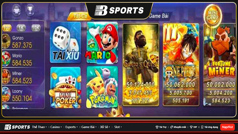 Queen79.club cung cấp nhiều tựa game siêu hấp dẫn