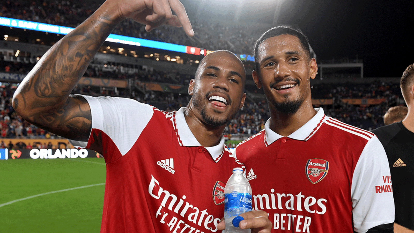 Arsenal đang sở hữu cặp trung vệ trong mơ là Saliba và Gabriel