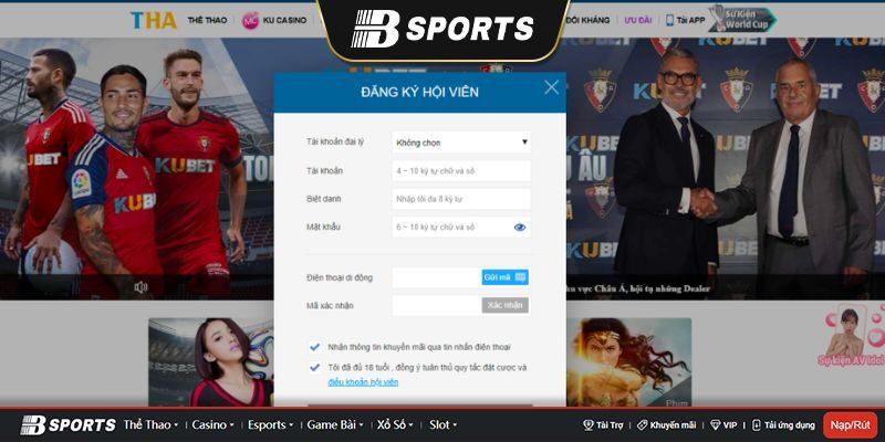 Hướng dẫn tạo tài khoản đăng nhập tại Tha bet Hướng dẫn tạo tài khoản đăng nhập tại Tha bet