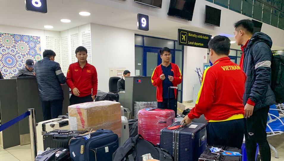 Dự kiến U20 Việt Nam sẽ về tới sân bay Nội Bài vào chiều ngày 9/3