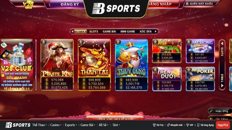 Cổng game cung cấp kho tàng giải trí lớn mạnh Cổng game cung cấp kho tàng giải trí lớn mạnh