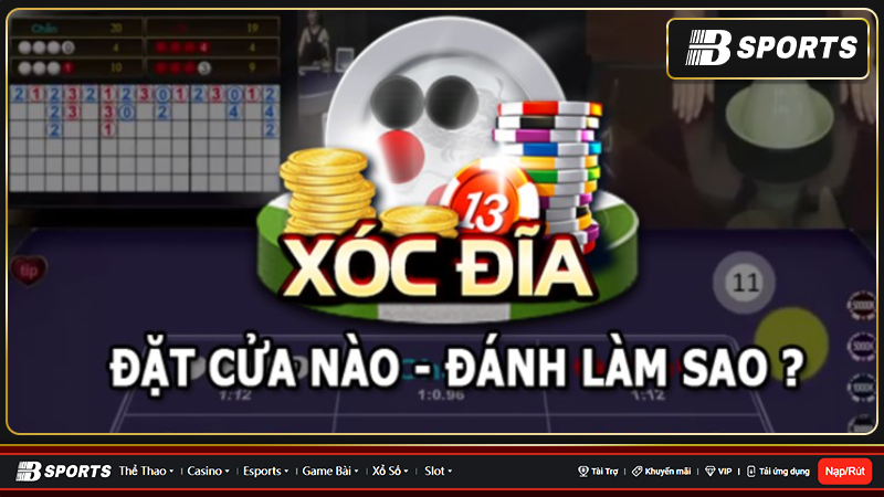 Đa dạng các mức cược lựa chọn